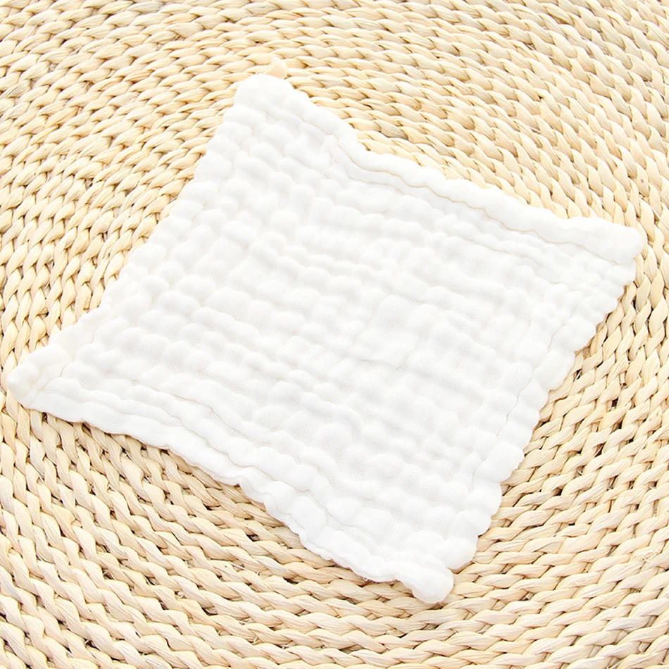 Маленькое полотенце 25*25 мягкое хлопковое Марлевое полотенце для рук детское полотенце для взрослых и детей многоразовый носовой платок для всех возрастов