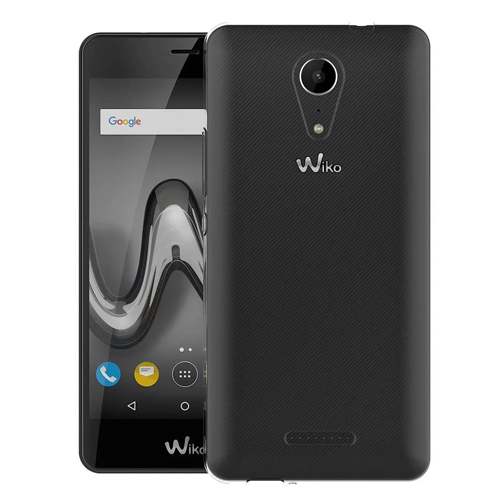 Прозрачный чехол для Wiko Tommy 2 Мягкий ТПУ силиконовый гелевый прозрачный Coque/чехол