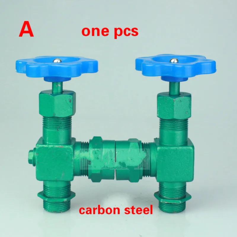 Стеклянный уровень кран игольчатый клапан давление вентиль для манометра клапан 201/304 нержавеющая сталь углеродистая сталь DN15/DN20/DN25