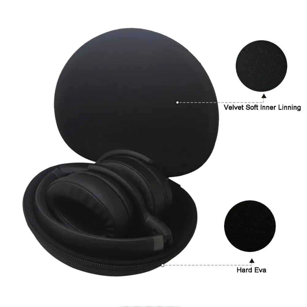 IMTTSTR 1 Pcs of Universal Headphone Protection Carrying Box Bag Case Storage Package for Sennheiser HD 4 40 4 50 BT 4 30 BTNC