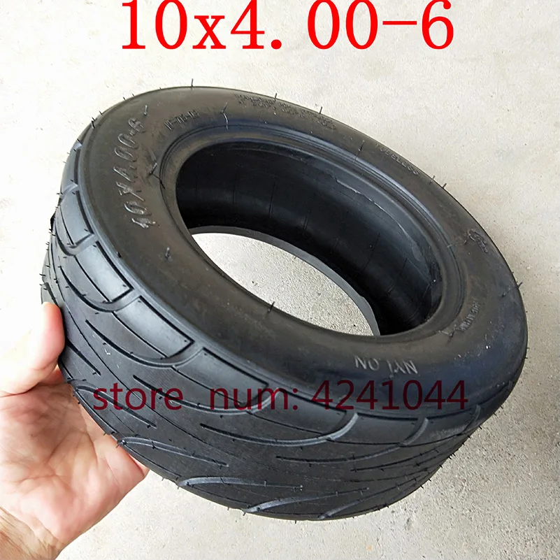 ATV Motorcycle Bike 6 inch 10X4.00-6 inch tire snow plow tires 10*4.00-6 inch beach tires Quad Vacuum 4 wheels Vehicle tyre