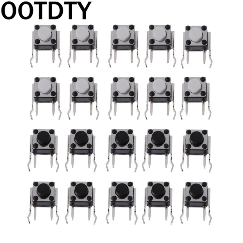 

OOTDTY 10Pcs Replacement Repair Parts LB RB Switch Bumper Joystick Button for Xbox 360 Controller