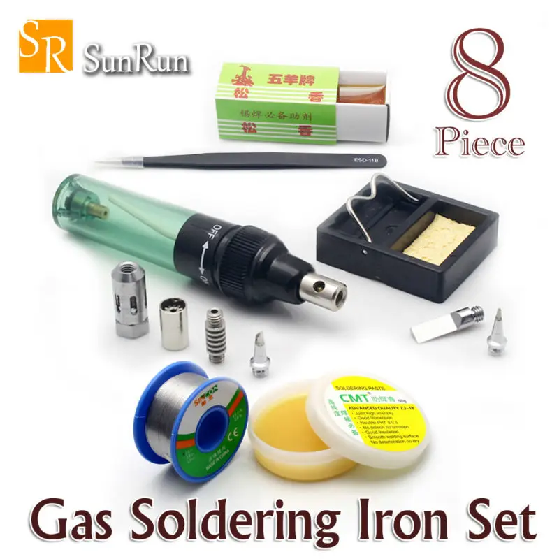 Gas Blow Torch Butane Gas Soldering Iron Gun Cordless Solder Iron MT