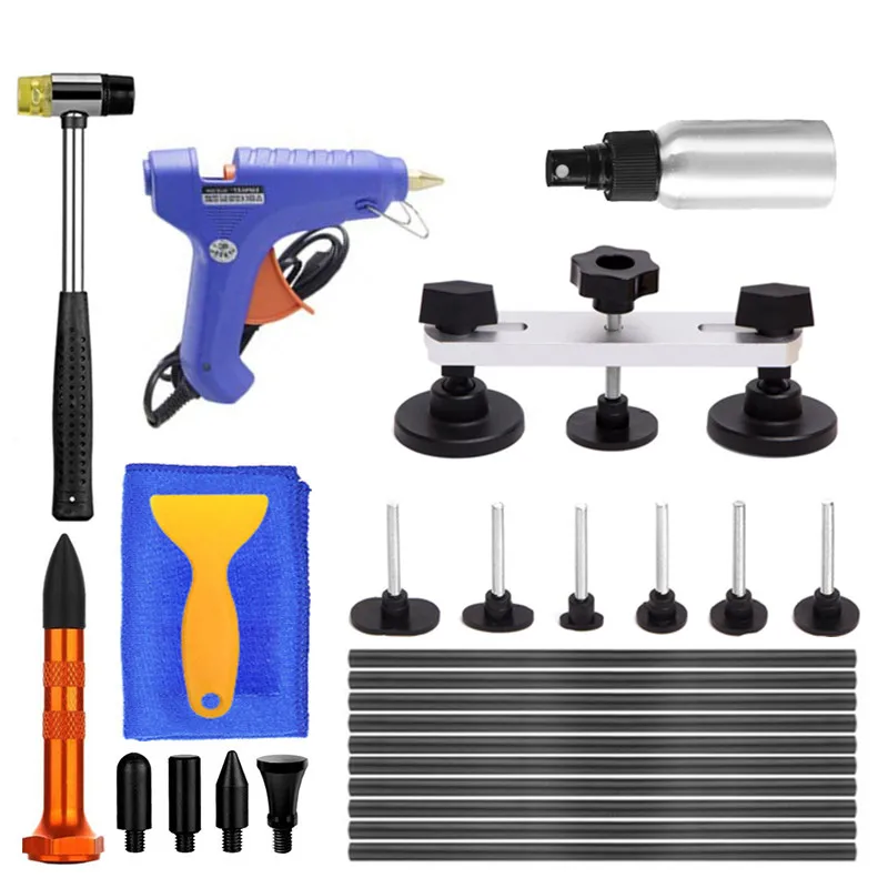 

PDR tools Auto CAR Body Paintless Dent Repair Removal Tools kit Dent Bridge Puller Set