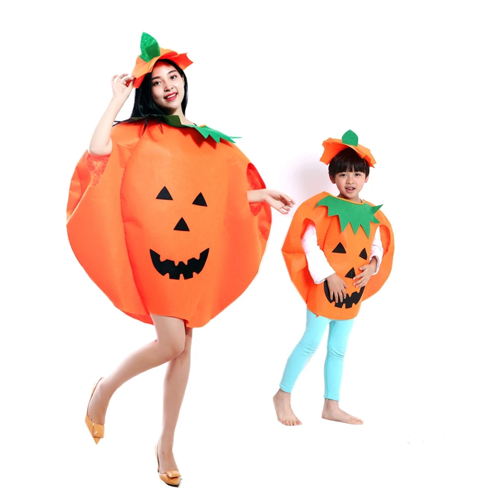 Party Supplies Women Girl Pumpkin Halloween Costume For Kids