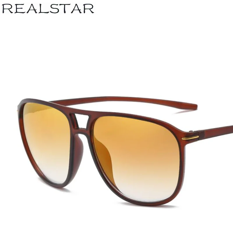 REALSTAR 2018 Мода рамка ПК Открытый Солнцезащитные очки Для мужчин Брендовая