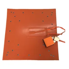 220 В 1500 Вт 508X508 мм нагреватель для Creality CR-10 S5 принтер 2 различных зон нагрева гибкий силиконовый нагреватель