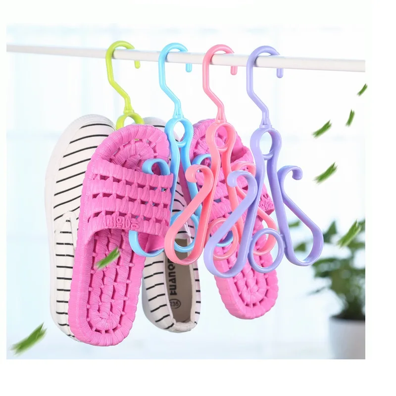 

100pcs Double shoe rack single pack Tan shoes link up dry wet amphibious frame Cleaning Storage Shoebox Shoes Organizer WA0550