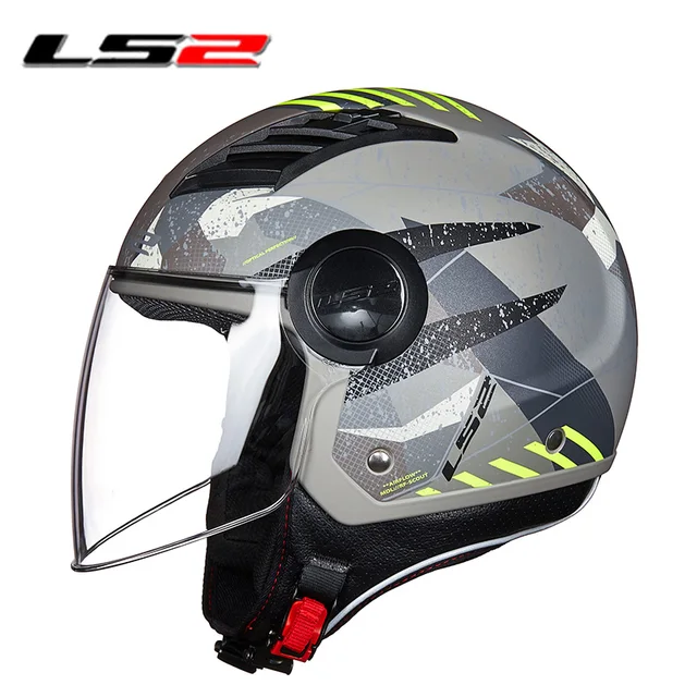 US $52.64 LS2 OF562 Airflow Open Face Motorcycle Helmet Original Capacete LS2 Scooter Half Face Vintage Retro