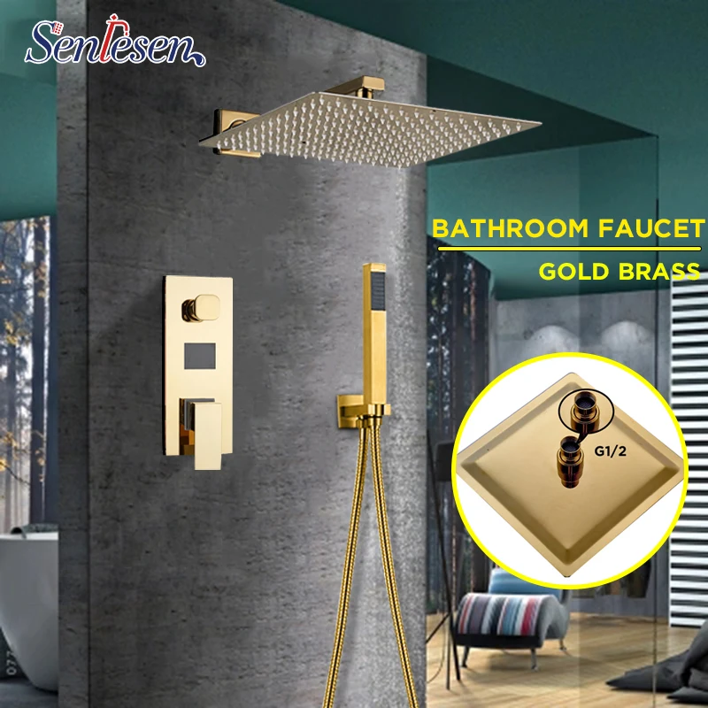 gold faucet