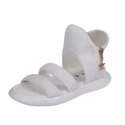 COZULMA 2019 Детская летняя обувь для девочек От 2 до 12 лет модные сандалии мягкая подошва Римский стиль детские сандалии девочек