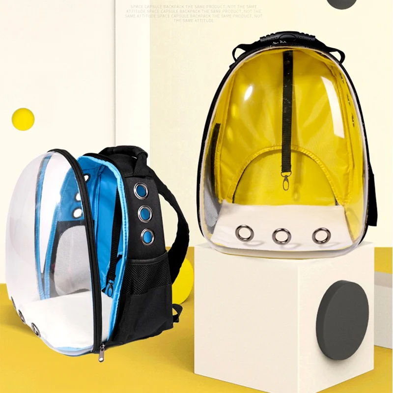 IdYllife Pet Carrier Кошка сумка пространство Рюкзак Прозрачный котенок клетка коробка