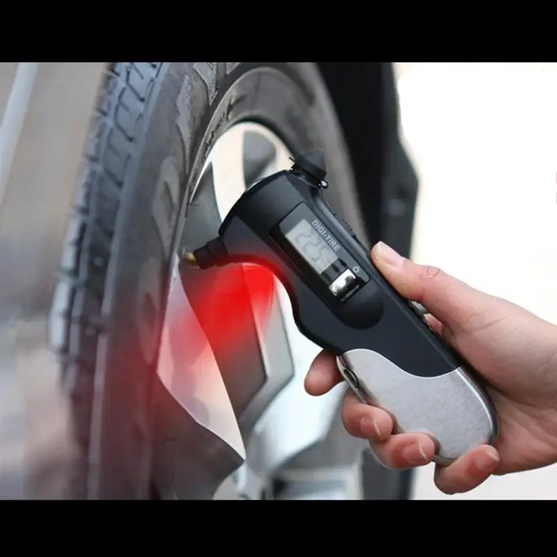 1 шт., контрольный датчик давления в шинах для автомобильных шин, измерительный прибор высокой точности, ЖК-дисплей для автомобильных транспортных средств