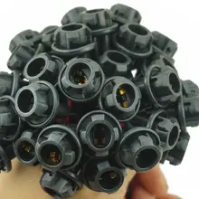 10 шт./лот автомобильные T10 манометр приборной доски светодиодный свет лампа с клиновидным цоколем лампы боковой свет гнездо держателя