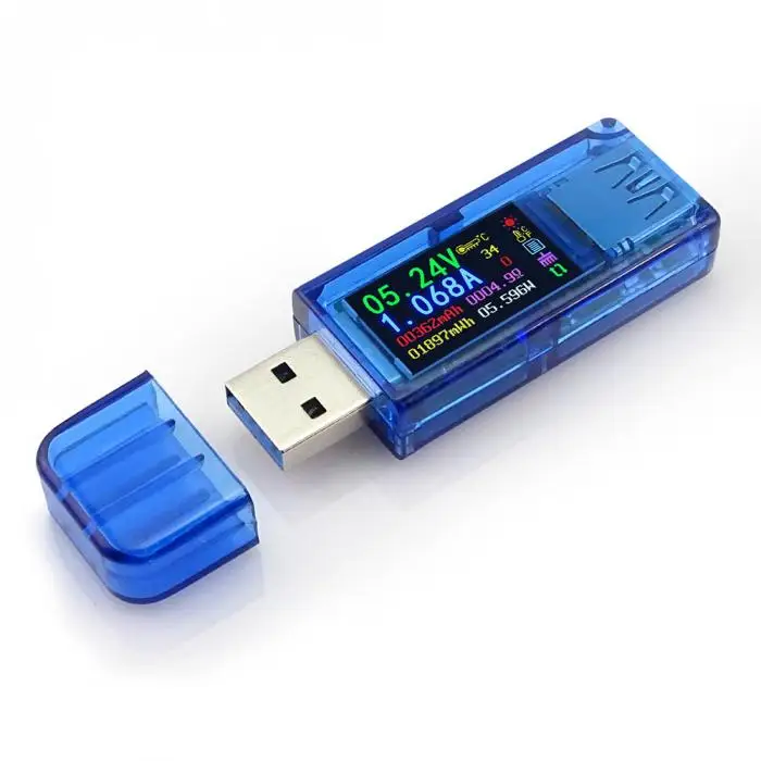 1 шт. AT34 USB3.0 тестер ips HD цветной экран Напряжение Ток емкость температура TN99