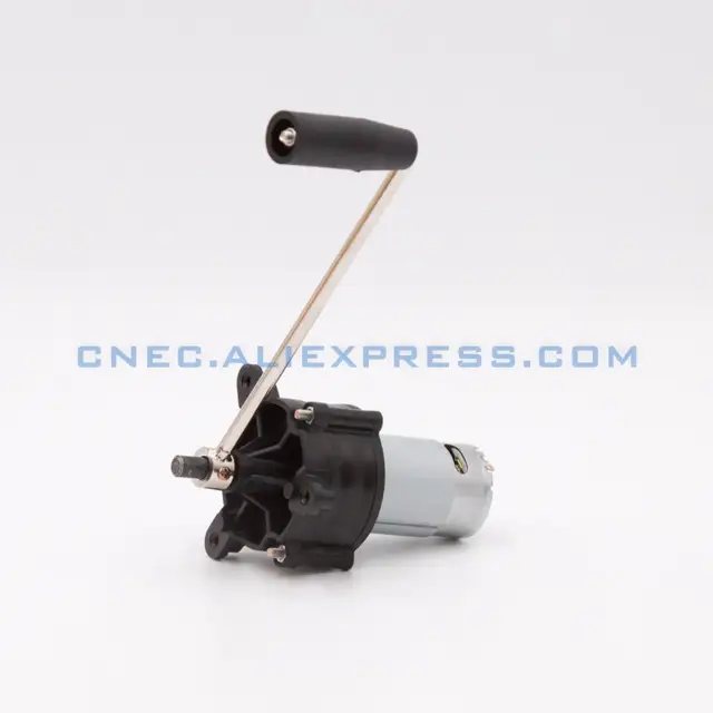 Dc6v 12v 24v Miniature Wind Hydraulic Generator Dynamotor Motor For Dc6v 12v 24v Miniature Wind Hydraulic Generator Dynamotor Motor For Diy Car Model Hand Cranked With Handle