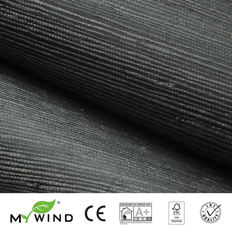 2019 MY WIND Grasscloth настенная бумага s Роскошный натуральный материал Innocuity 3D Бумага плетение дизайн обои в отделка в рулоне wandbekleding