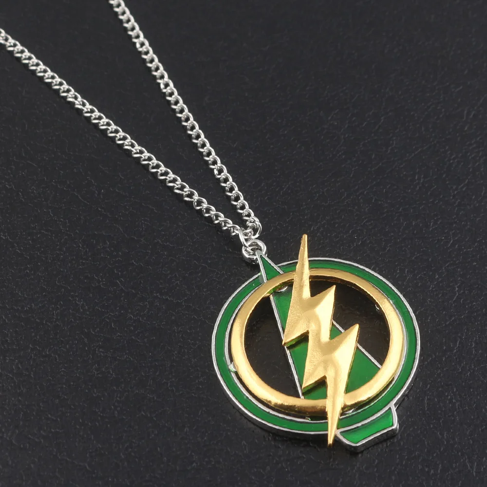 Buy 12pc Fashion Marvel The flash Arrow necklace