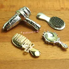 Кукольная Миниатюра 1:12 игрушка 4 шт. Металл фен и Интимные аксессуары gm24