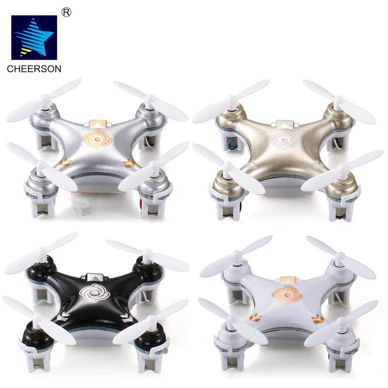 

Cheerson RC Helicopter CX10A CX-10A 2.4GHz 4CH RC Mini Drone Quadcopter UFO with Headless Mode Quadrocopter