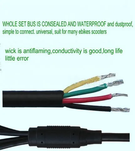 Cheap electric bike scooter mtb conversion kit waterproof cluster whole packet customized controller display throttle sensor wires 5 Cheap electric bike scooter mtb conversion kit waterproof cluster whole packet customized controller display throttle sensor wires 5