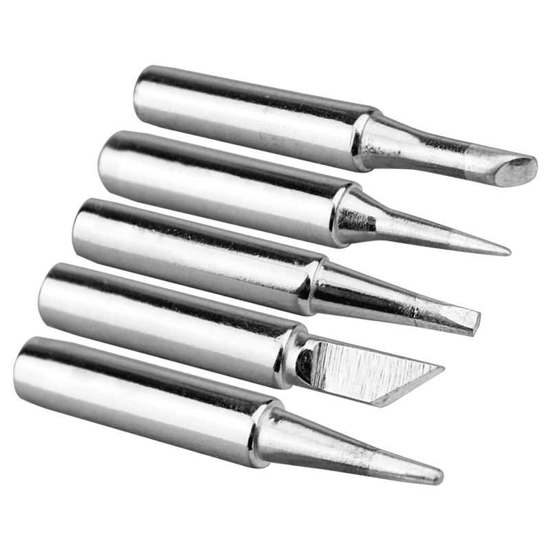 

5PCS 900M-T Soldering Tips Weller ST Series Tip Copper Welding Station Solder Iron Tips Head Replacement for Solder Repair Tool