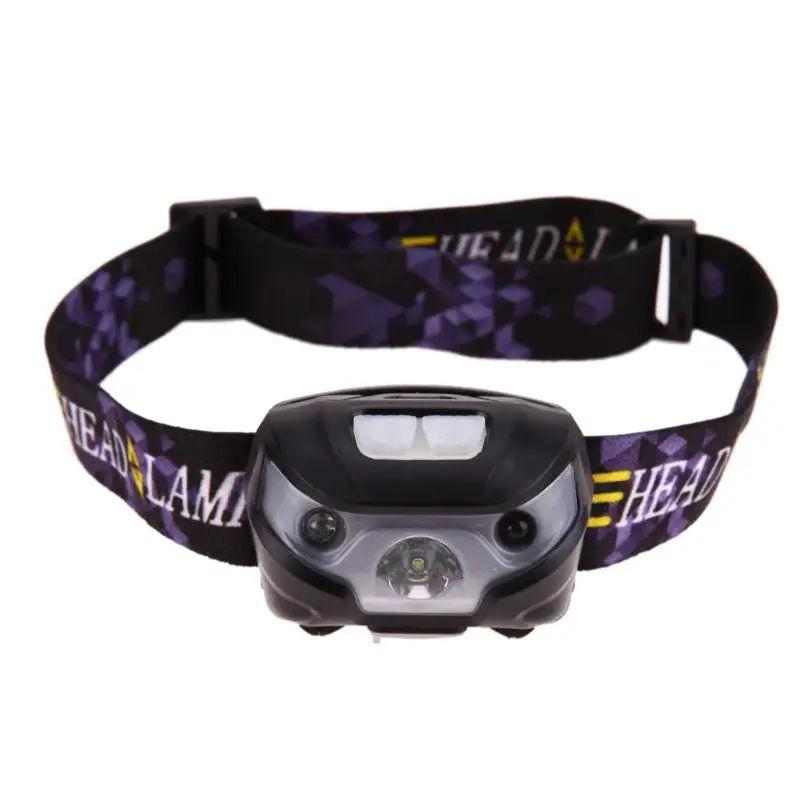 

LED 8W Motion Sensor Headlamp Mini Headlight Camping USB Rechargeable CREE Head Flashlight Waterproof Outdoor Fishing Torch