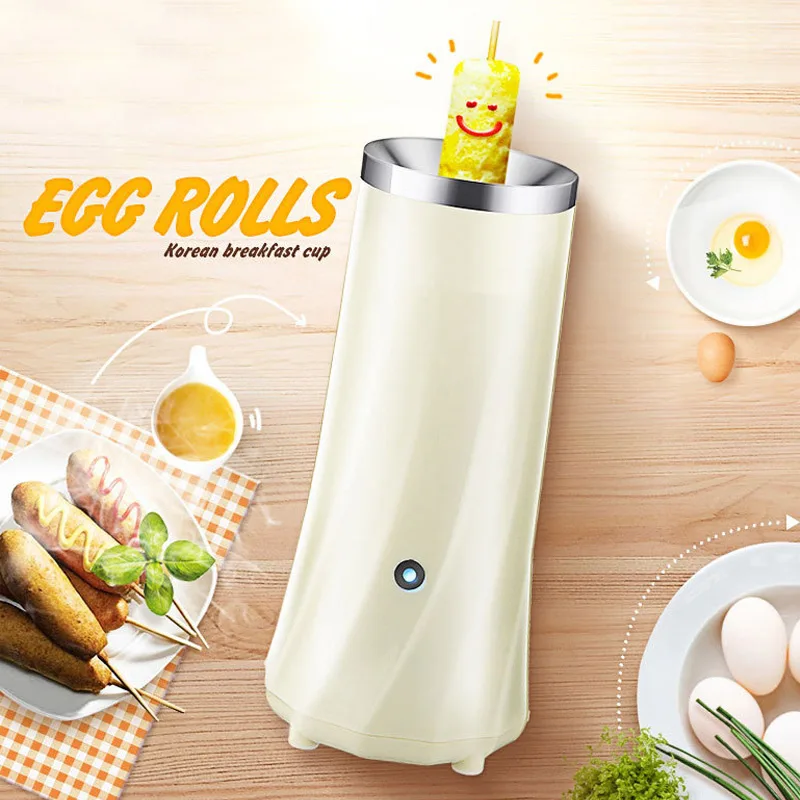 

Omelette Cooker Egg Roll Maker Egg Roll Machine Sausage Breakfast Making Tool Creative Durable Stainless Steel 220V