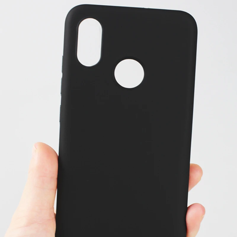 Case for Xiaomi Mi8 silicone Protective black back cover case phone shell 8 Explorer Version xiaomi mi SE |