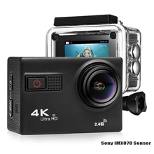 Новая версия EK F68 F68R 4K Ultra HD EIS Экшн-камера Novatek 96660 чипсет для sony IMX078 сенсор Wi-Fi Удаленная Водонепроницаемая камера