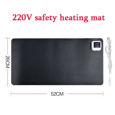  220V Winter Heating Office Mousepad Laptop Keyboard Mat Waterproof Gaming Mice Heater Warmer Heated