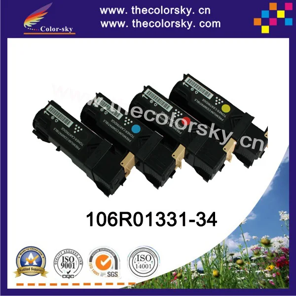 

(CS-X6125) Color compatible toner cartridge for Xerox phaser 6125 106R01334 106R01333 106R01332 106R01331 (2k/1k pages) free dhl