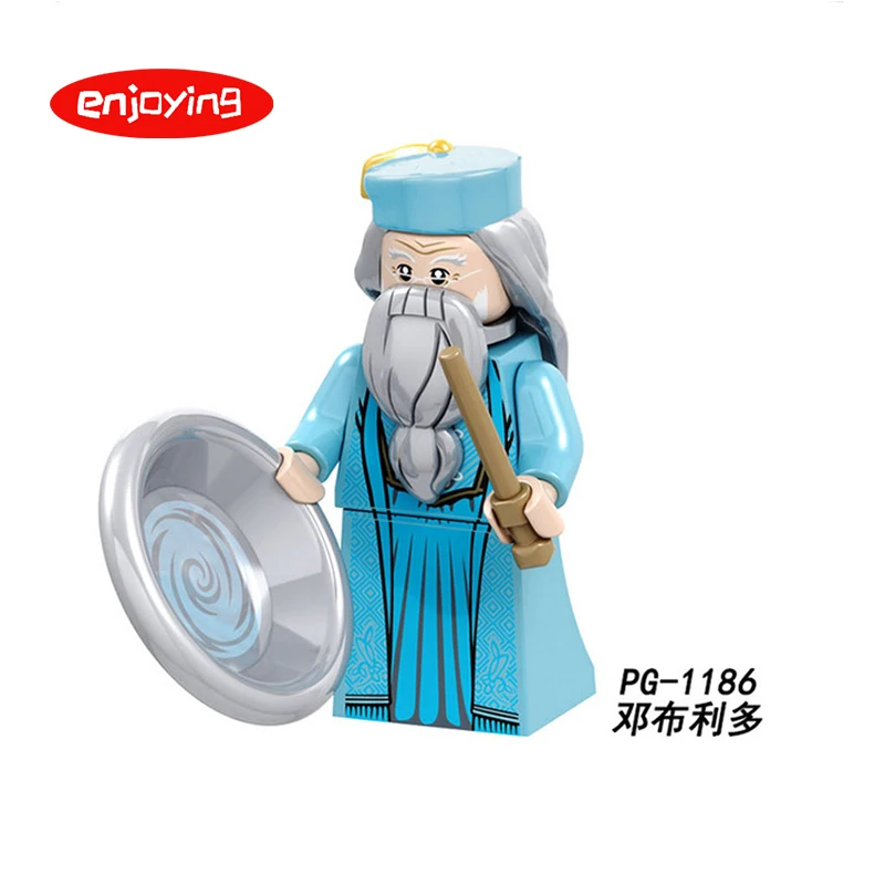 Rubeus Hagrid Harri Potter Figures Voldemort Dumbledore Weasley Compatible LegoING Mini Building Blocks for Children Toy Bricks