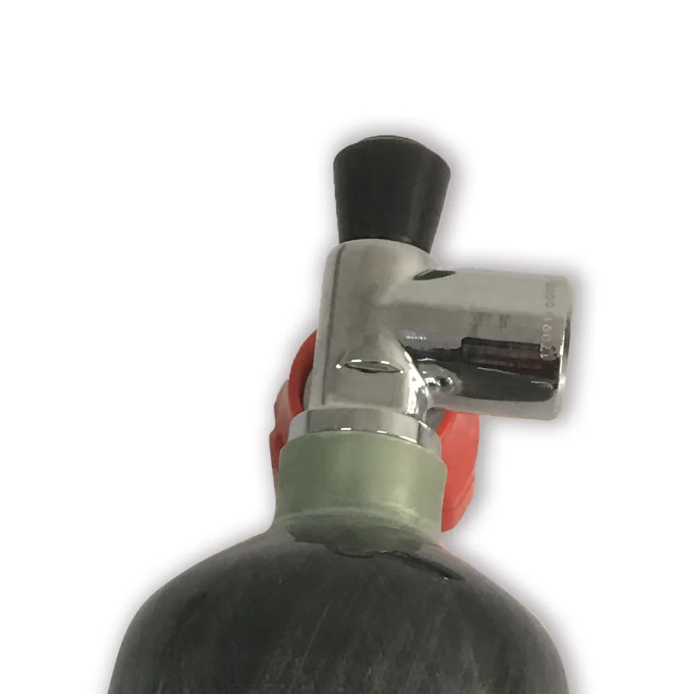 PCP винтовка клапан, красный измерительный Пейнтбольный клапан, клапан SCBA для сжатого воздуха, 4500 Psi M18* 1,5 нить-Acecare-S Прямая