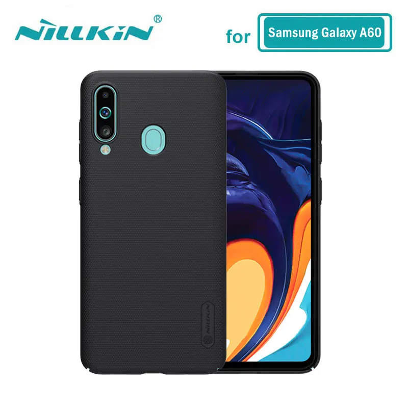 Case for Samsung Galaxy A60 Nillkin Frosted Shield PC Hard Back Casing Cover sFor Samsung Galaxy A60 Case