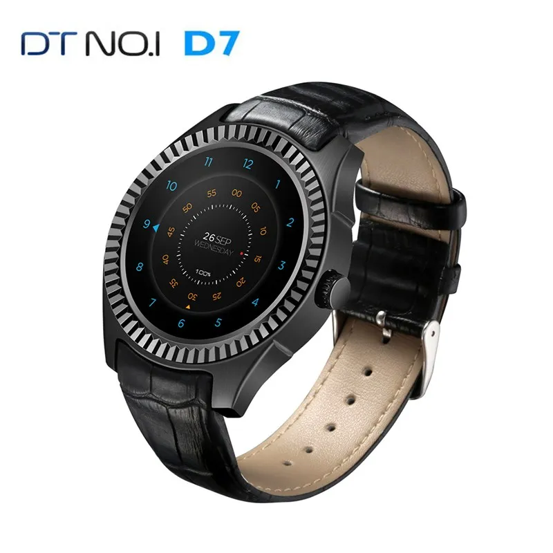 

DTNO.I D7 3G 1.3 Inch Smartwatch Phone MTK6572 1.2GHz Dual Core 1GB RAM 8GB ROM Bluetooth 4.0 Heart Rate Measurement Android 4.4