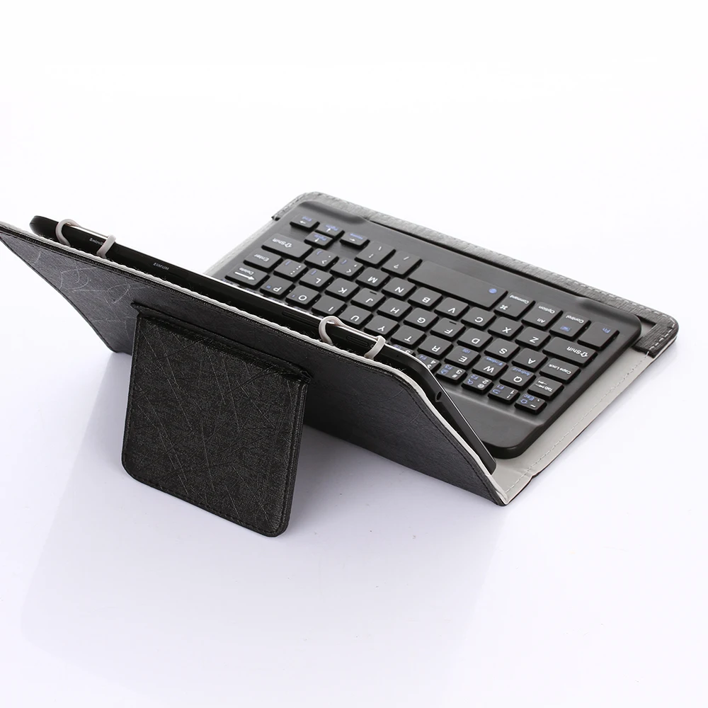 Универсальный беспроводной Bluetooth клавиатура PU кожаный чехол для планшета Lenovo Tab 3