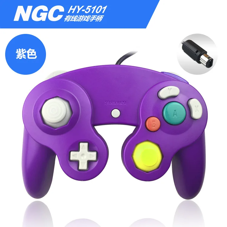 Проводной контроллер для NX NGC wii wiiu Gamecube, консоль для ноутбука, компьютер для kingd NGC Gamepad, контроллер PC GC, ручной джойстик