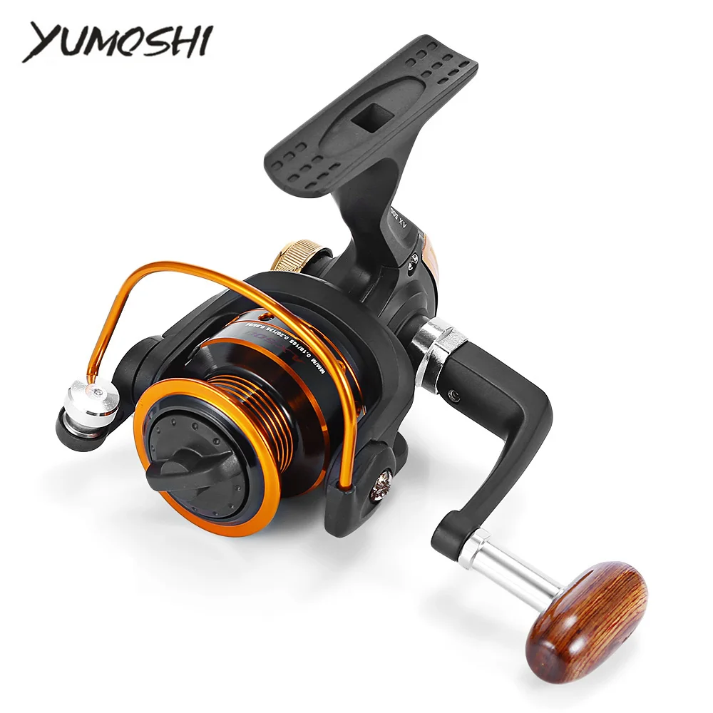 

YUMOSHI 500-9000Series Full Metal Spinning Fishing Reel 12+1BB 5.5:1/5.2:1 Saltwater Spinning Reel Boat Rock Fishing Wheel