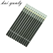 Kai yunly, Профессиональная подводка для глаз, 12 цветов, карандаш, подводка для глаз, ручка, косметический макияж, набор, макияж, инструмент, черный, 17 октября