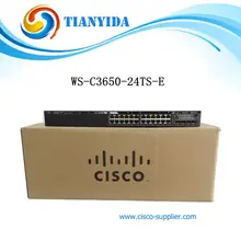 WS-C3650-24TS-E коммутатор Ethernet LAN 24 Порты и разъёмы сети гигабитный SFP 88 Гбит/с переключателями