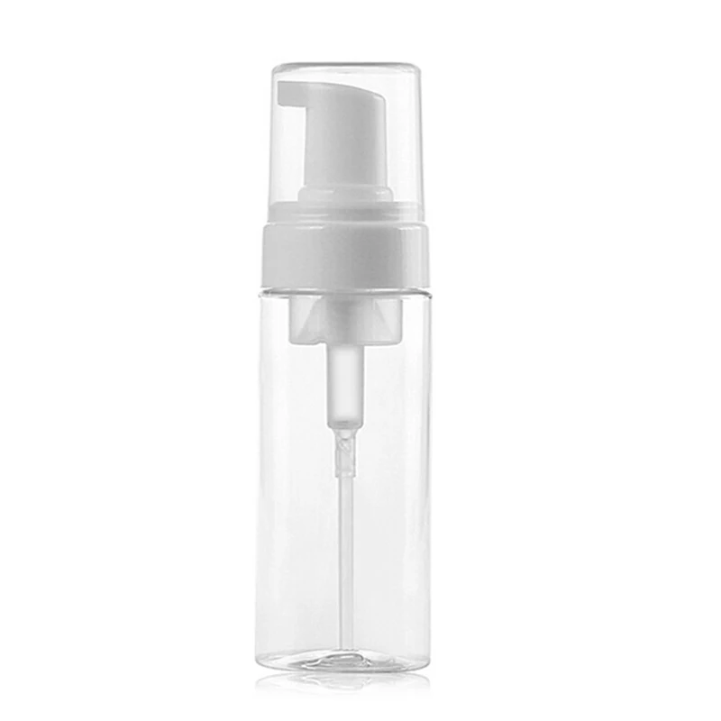 

200ml PET Transparent Foam Dispenser Bottle with Foamer Pump Cosmetic Packaging 10+2 sets/lot