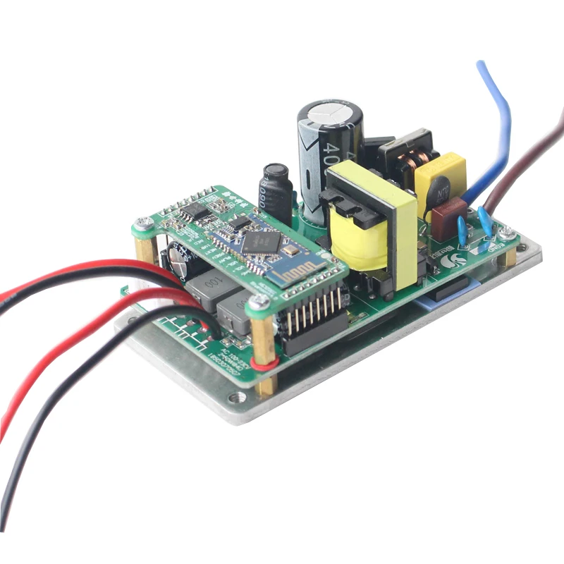 TPA3116 2,0 канальный Bluetooth цифровой усилитель мощности доска активный динамик усилитель доска 2*60 Вт AC 85-245 В