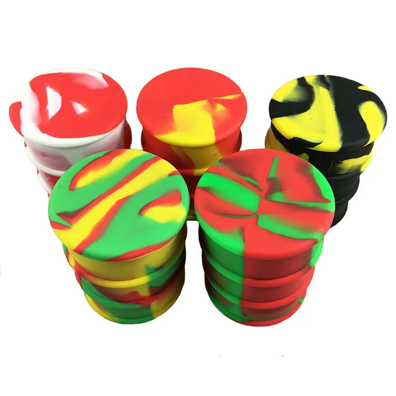 

1pcs Silicone Wax Kit Set with square sheets pads mat barrel drum 550ml silicon oil container dabber tool for dry herb jars dab