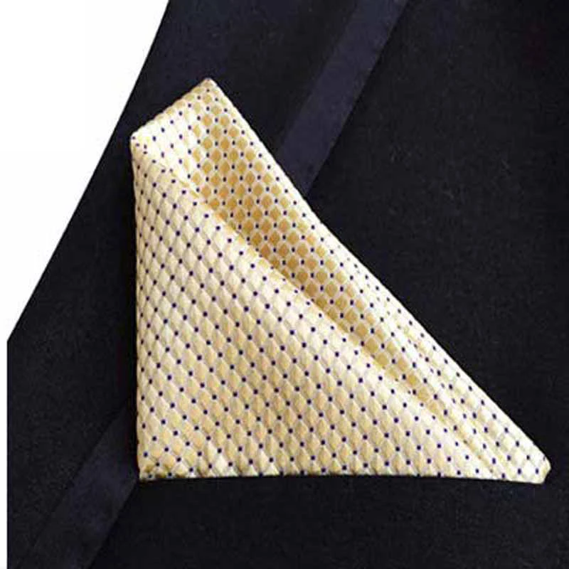 T09 Grey Solid Men Silk Formal Pocket Square Hanky Wedding Party Handkerchief