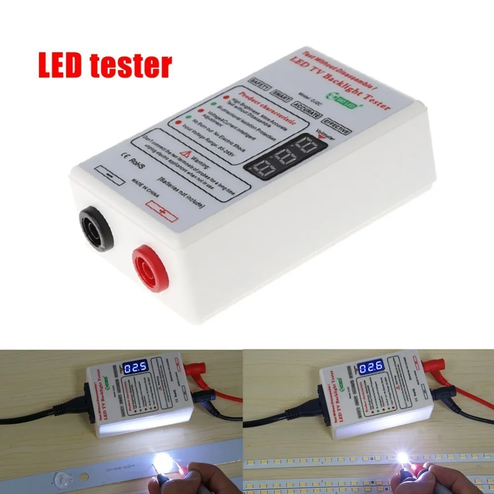 0-330V Smart-Fit Voltage Test LED Backlight Tester Tool Screen LED LCD TV Backlight Tester Meter Tool Lamp Bead Light Board Test 0-330V Smart-Fit Voltage Test LED Backlight Tester Tool Screen LED LCD TV Backlight Tester Meter Tool Lamp Bead Light Board Test