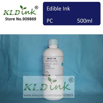 

[ KLD Ink ] Compatible LIGHT CYAN Edible Ink / food ink for dedicated inkjet printers ( 1 piece X 500ml )