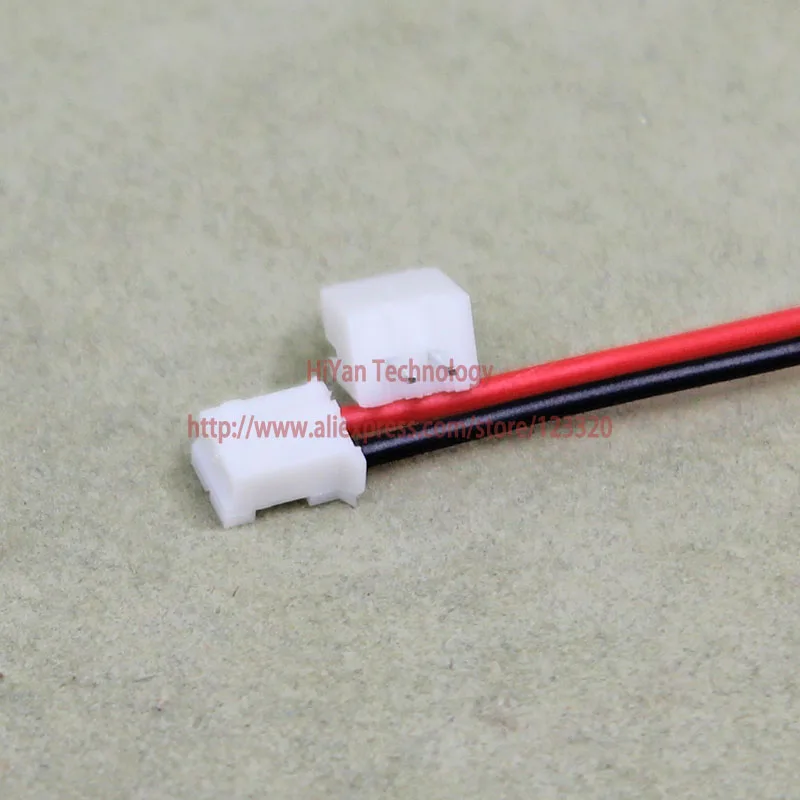 50 комплектов 2 контактный разъем Mini Micro PH2.0 JST 0 мм Шаг 1007 с 100 26AWG 150 200 250 штырьковый