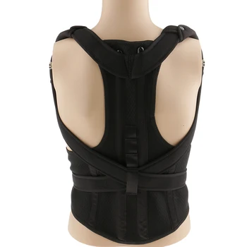 

Unisex Posture Corrector Shoulder Brace Elastic Vest, Back Lumbar Support Band Strap
