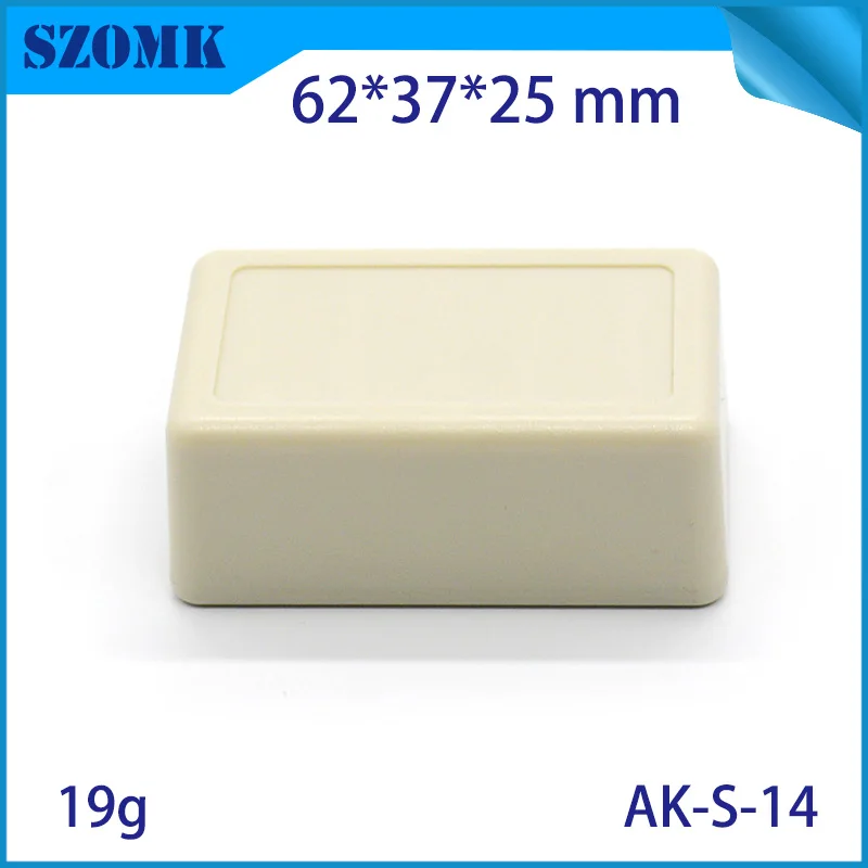 plastic enclosure for electronics control box szomk diy enclosure junction box plastic housing small abs instrument enclosure distribution box black plastic box enclosure electronics case   (8)